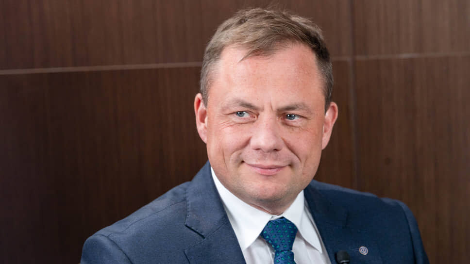 Директор Свердловского областного фонда поддержки предпринимательства (СОФПП) Валерий Пиличев во время интервью.📷Фото: Марина Молдавская / Коммерсантъ