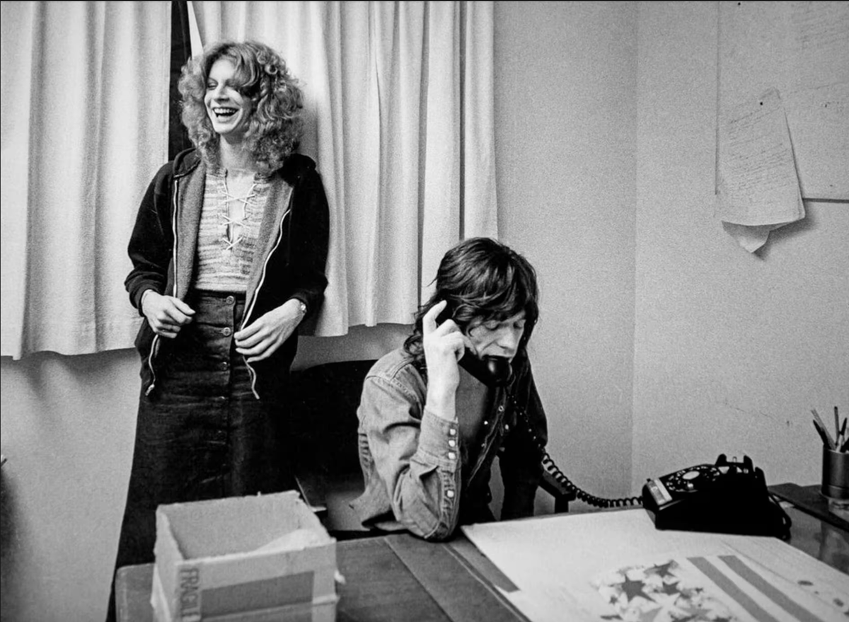 «Он был как брат»... с Миком Джаггером. Фото: Liverpool West Productions