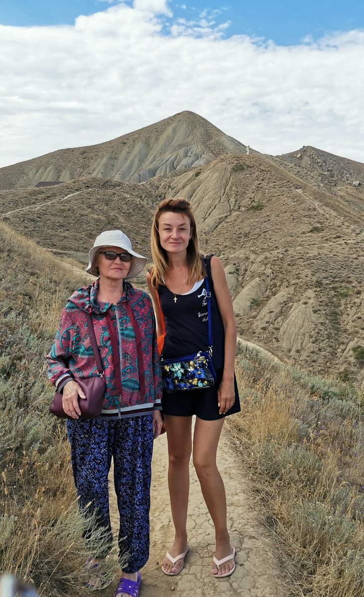 К концу лета - вот такие пейзажи цвета песка. 2022год, сентябрь