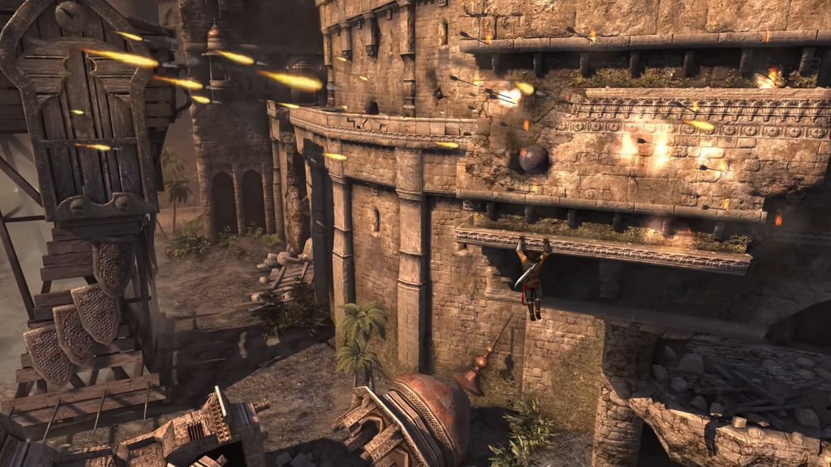 Осадка замка в игре Prince of Persia: The Forgotten Sands