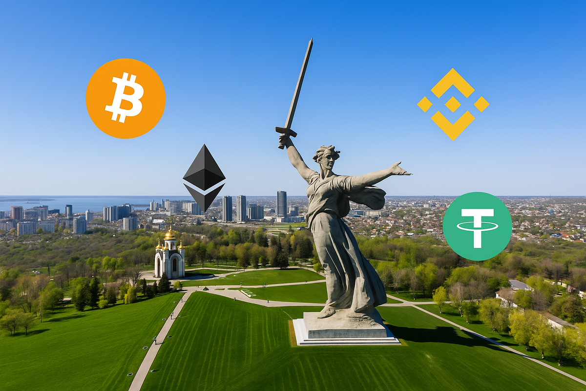 Как обменять крипту в Волгограде 2025 год