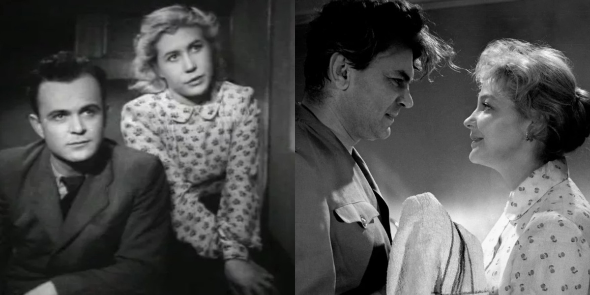 на фото Сергей Бондарчук слева с Инной Макаровой, справа с Ириной Скобцевой