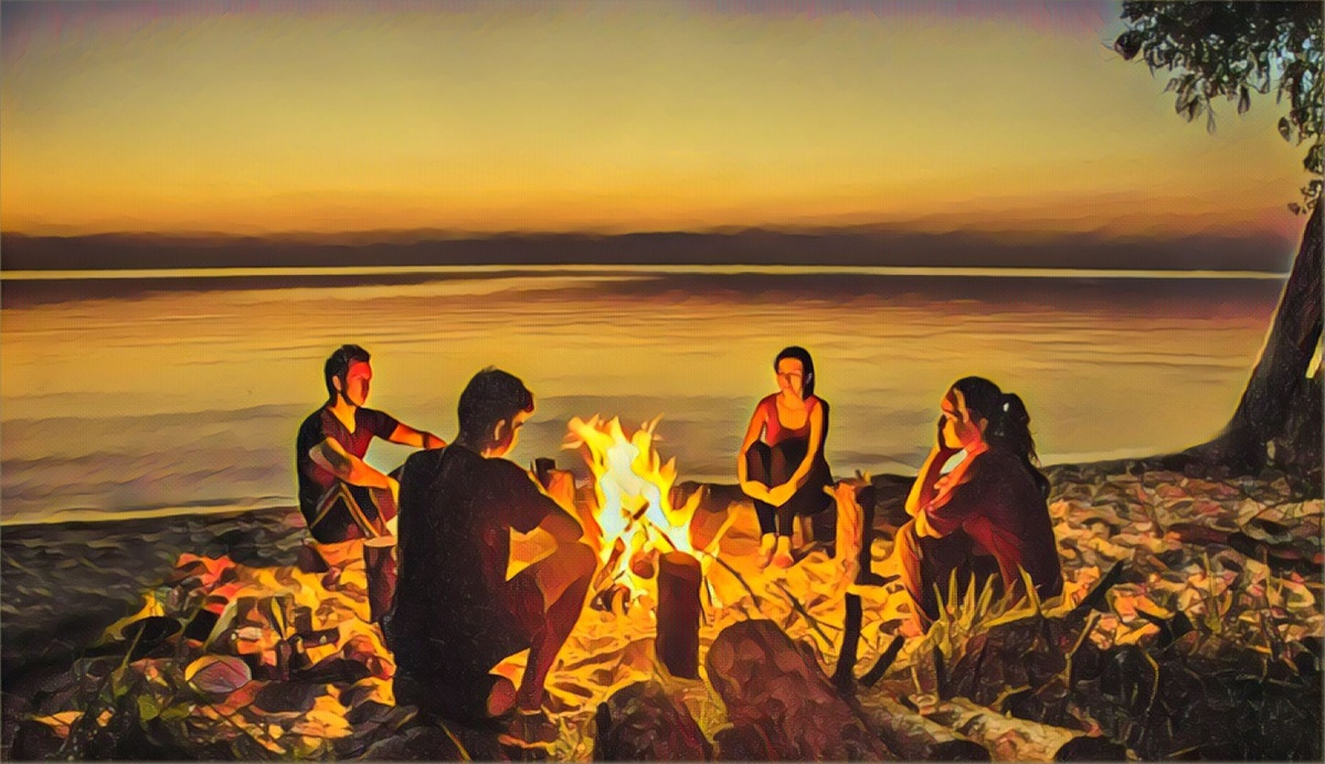 Вечер у реки