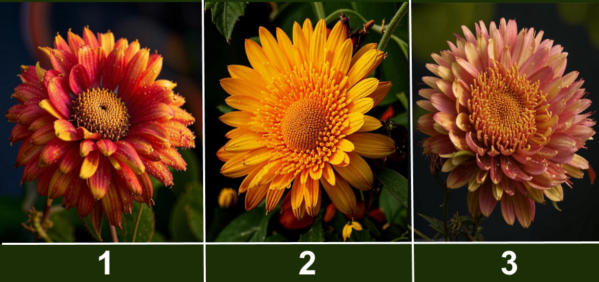 Выберите цветок