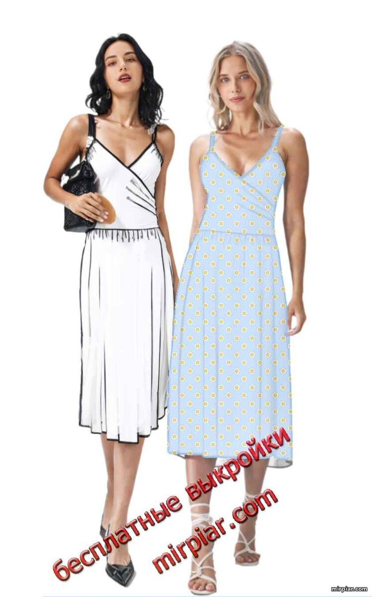 бесплатная выкройка платья