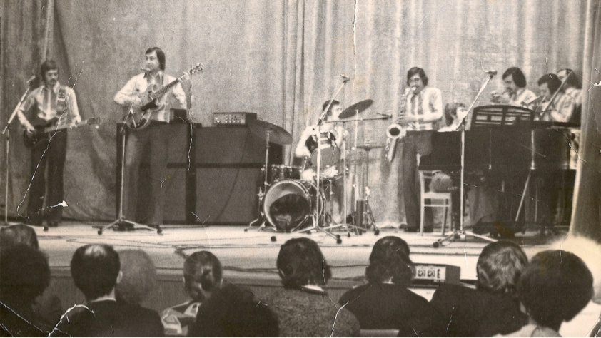 Вокально-инструментальный ансамбль «Лейся, песня» 1974-1975 гг.