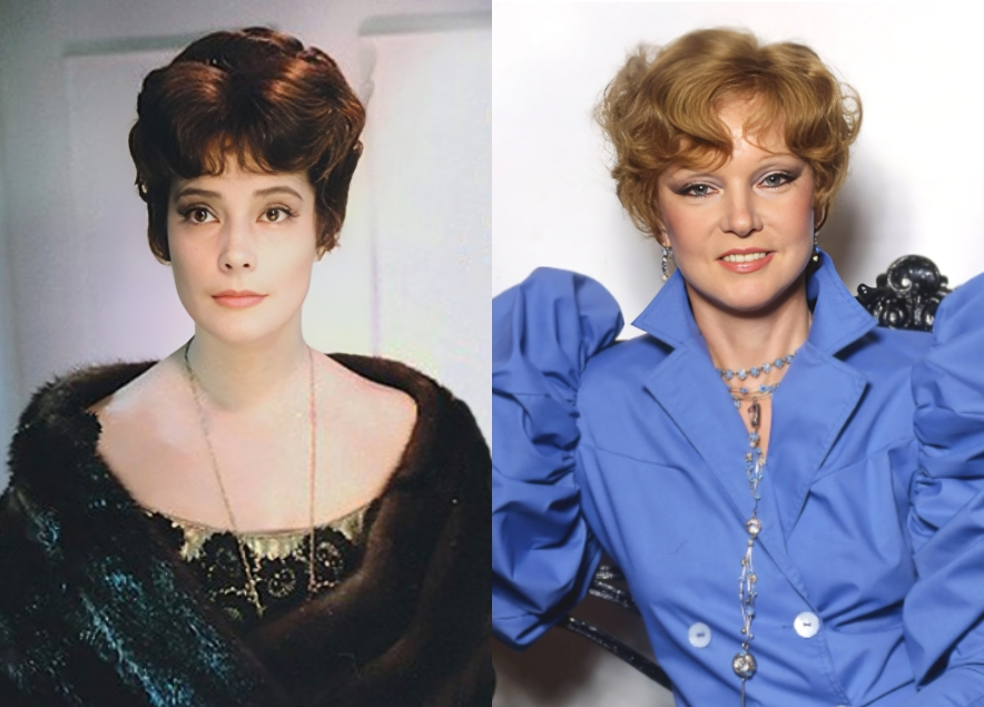 на фото Татьяна Самойлова (слева) и Людмила Гурченко (справа)