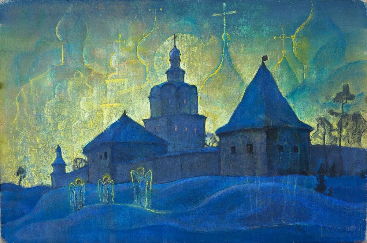 Борис Смирнов-Русецкий. «Дозор ангелов». 1925