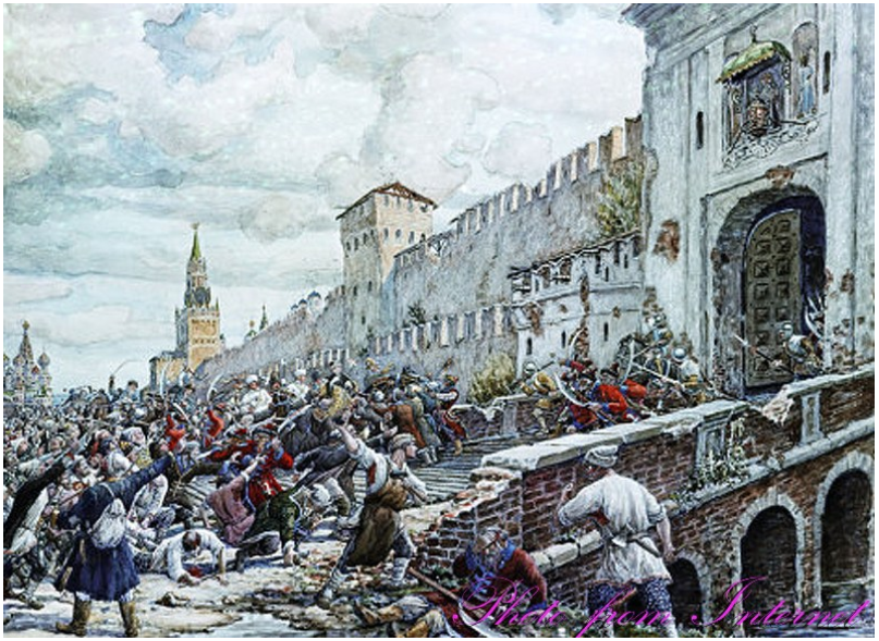 Знаменитый "соляной бунт" 1648г.