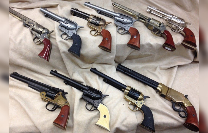 Револьверы./ Фото: pinterest.com