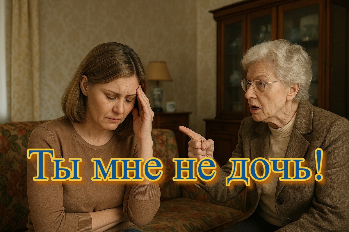 Свекровь пришла