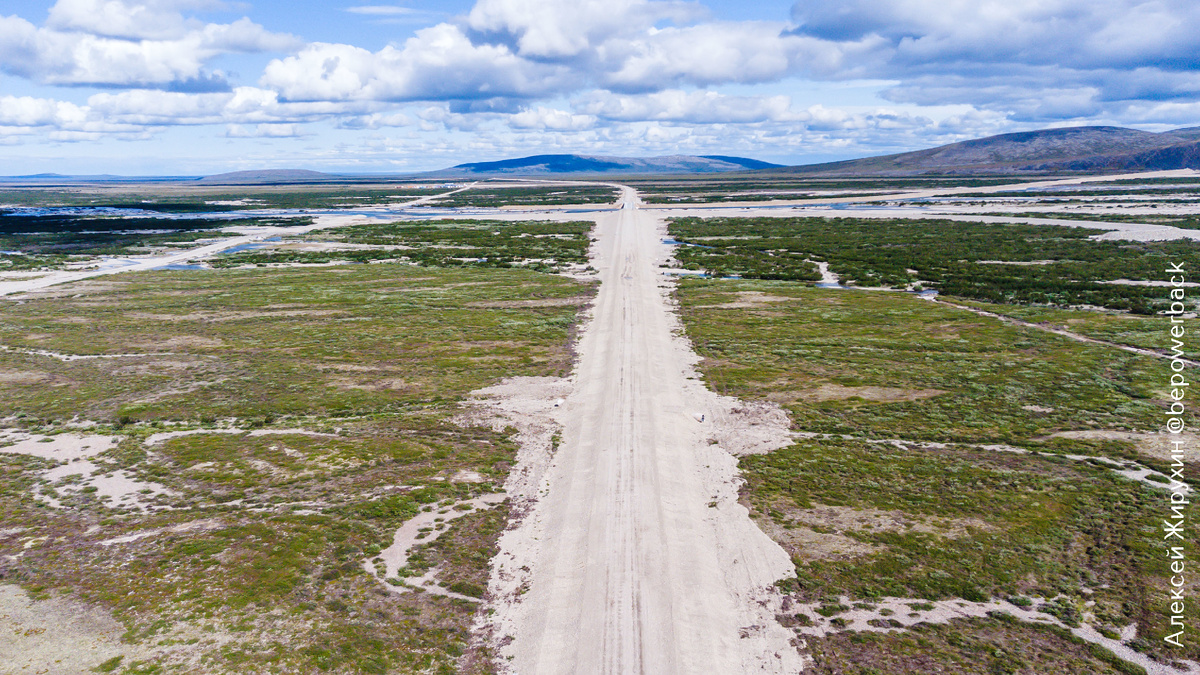 Чукотка с высоты – только представьте этот ПРОСТОР! А скоро здесь будет ЖИЗНЬ!