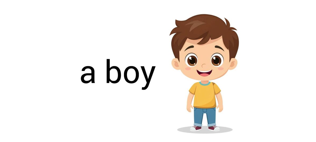 A boy — мальчик