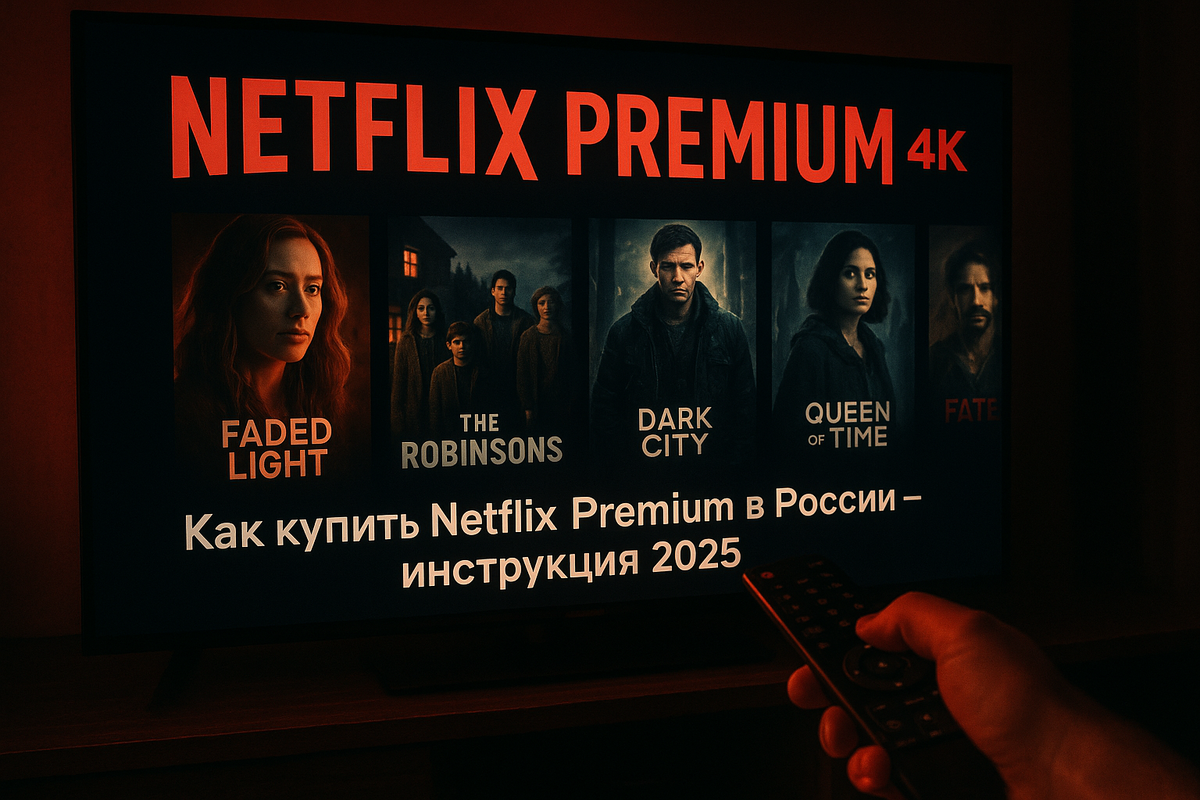 купить Netflix Premium
