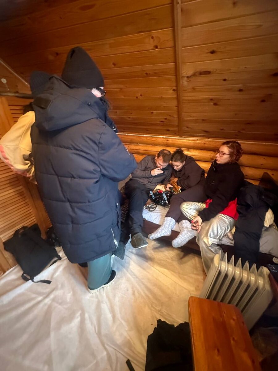 Backstage со съемок 🎬 