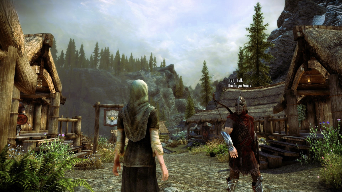 Скриншот из игры "The Elder Scrolls V: Skyrim"