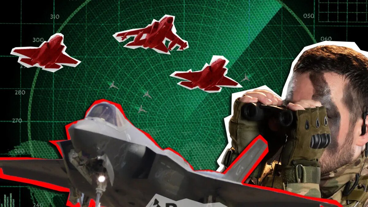    Самолёты-невидимки.