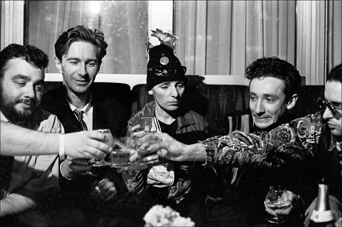 Жанна Агузарова вернулась в группу "Браво". Москва, 1993 год. Фото: © Игорь Стомахин