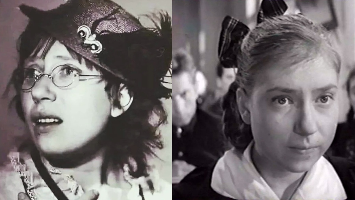 Юная Инна Чурикова