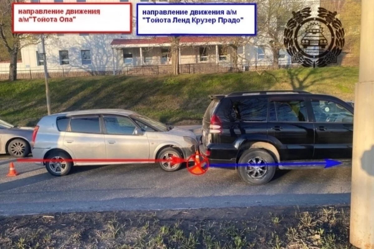    В ДТП на улице Набережной в столице Камчатки пострадал ребенок