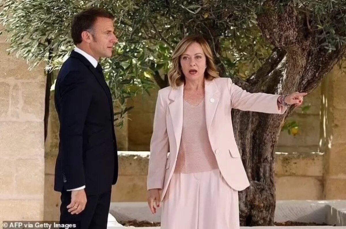    Тайные эмоции: эксперты вскрыли причины ссоры Макрона и Мелони
