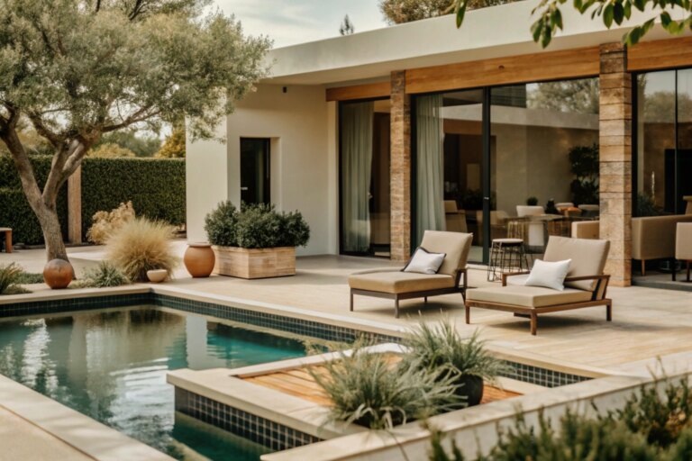    Как создать идеальный ландшафтный дизайн вокруг бассейна: от минимализма до классики – выбираем стиль для повышения ценности вашего участка!