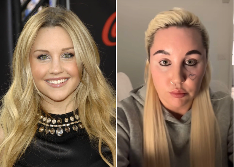 Аманда Байнс - оба раза...