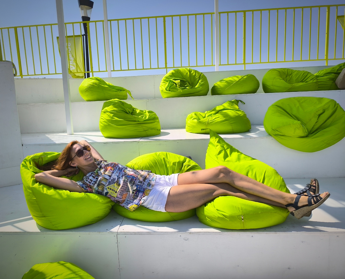 Ощущение, что за мной где-то там точно есть море! 