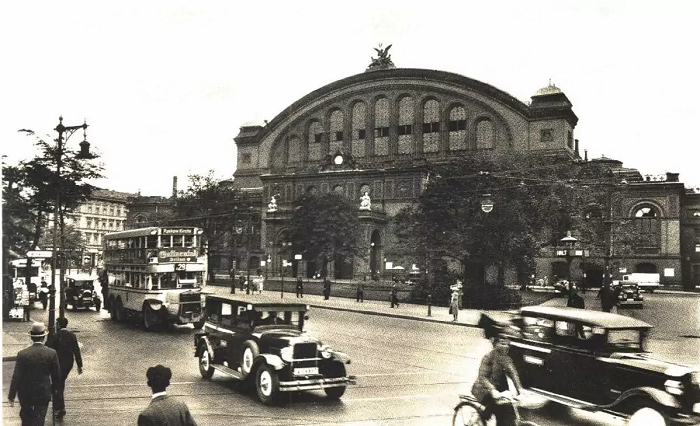 Вокзал довоенного Берлина