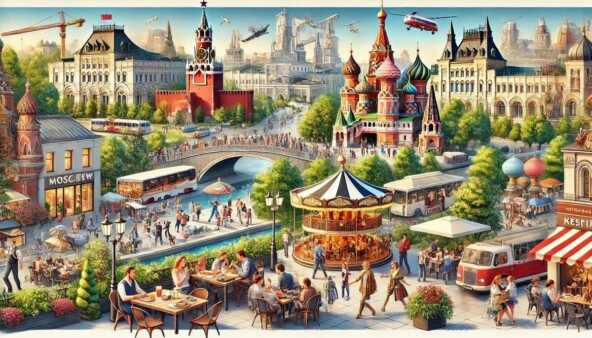 Рейтинг лучших, необычных и интересных мест Москвы