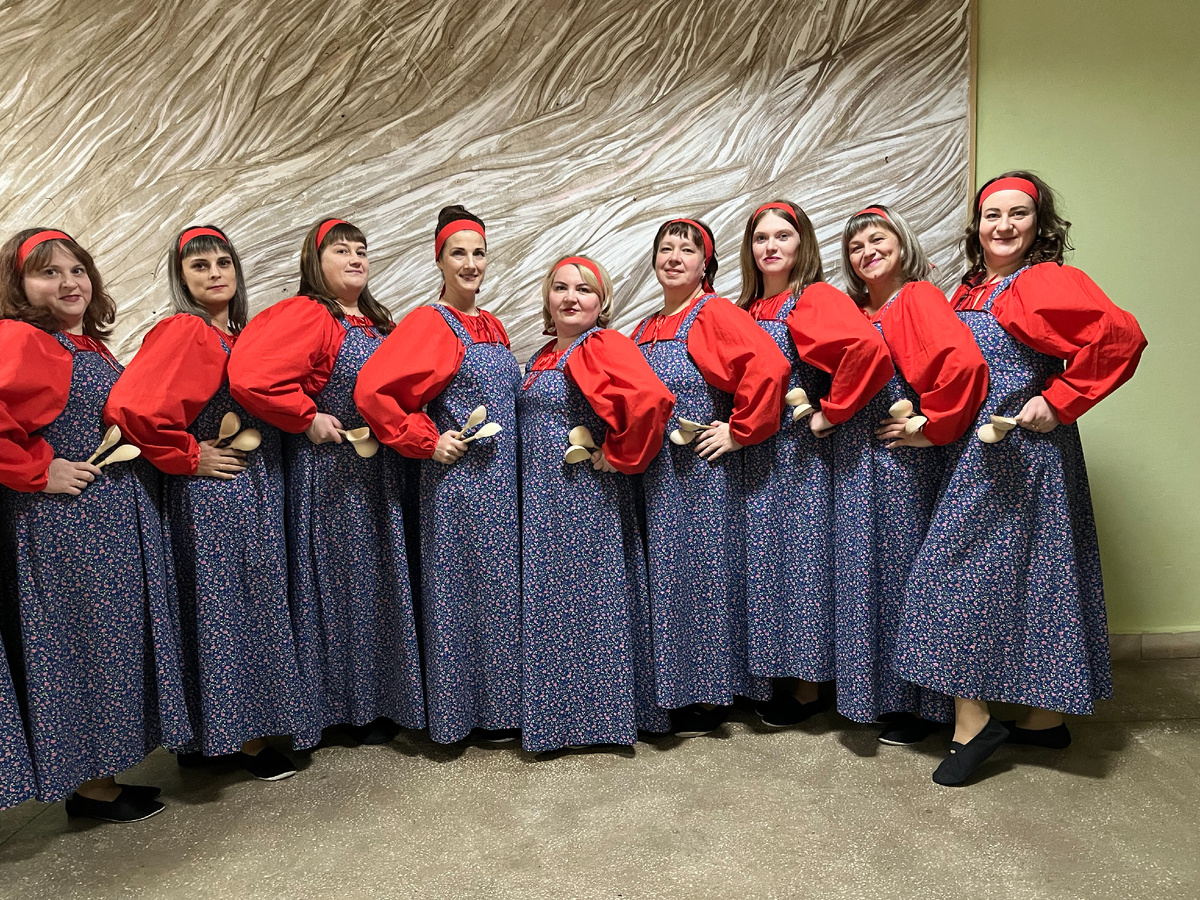коллектив ложкарей детского сада "Тополек". Фото Александры Кузнецовой