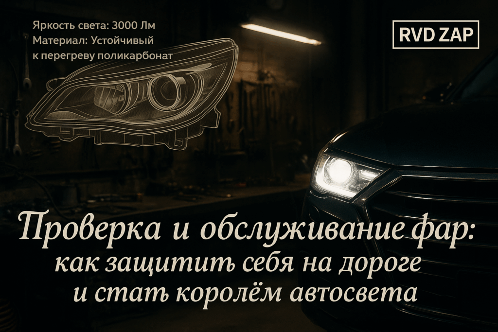    Проверка исправности фар перед выездом admin