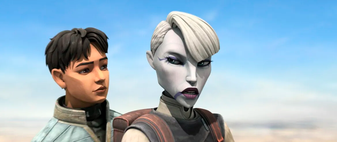 Асажж Вентресс и юный Джедай