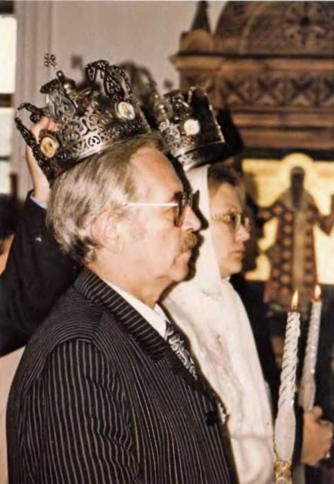 Венчание через 25 лет совместной жизни