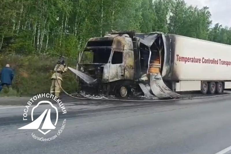    Скрин видео ГАИ Челябинской области