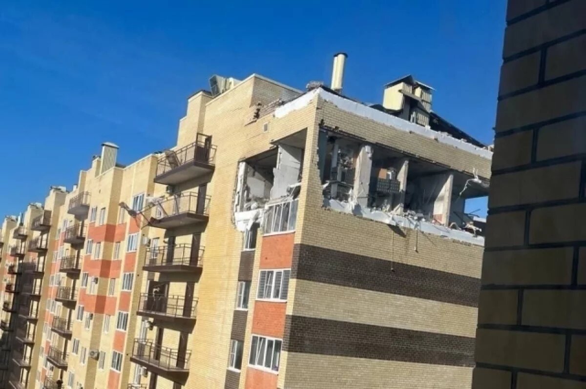    В Ставрополе в одной из многоэтажек прогремел взрыв бытового газа
