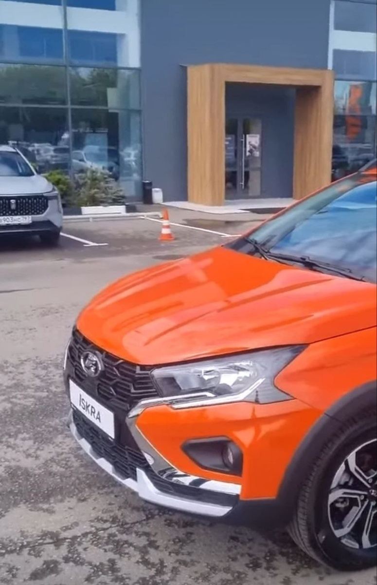 Кадр из видео VK Lada Iskra  📷
