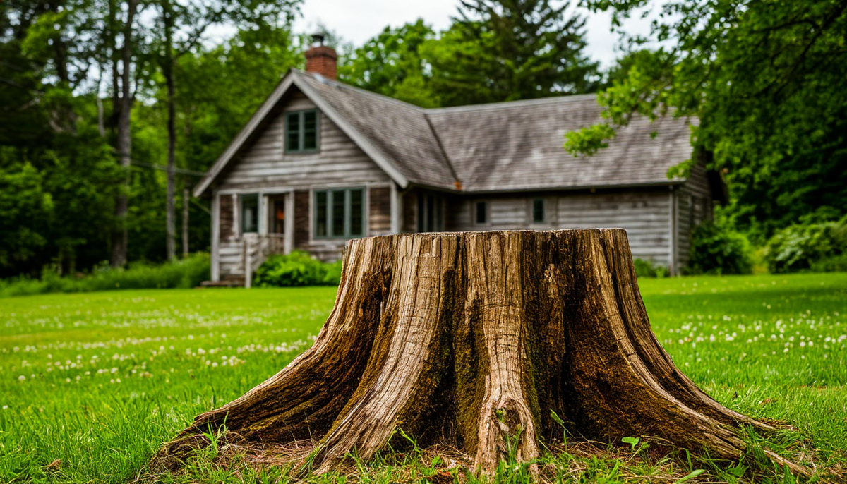 Как избавиться от пней на участке