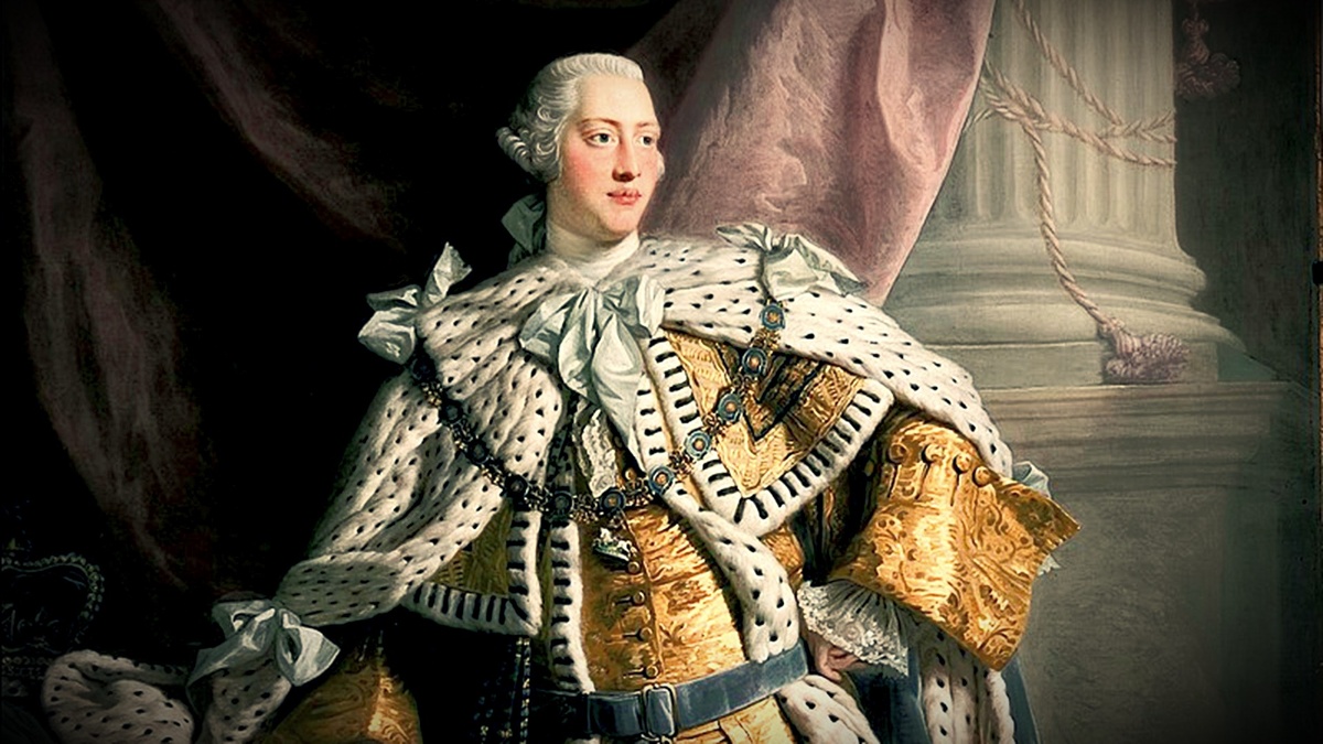 Безумный король Георг III. Изображение взято с Яндекс картинок.