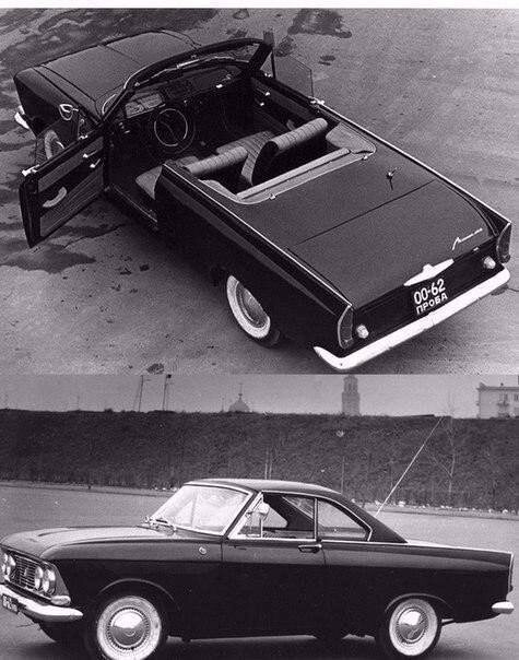 Советский автопром. Москвич 60 гг.
