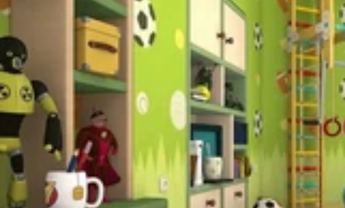 А это - кадр из серии.