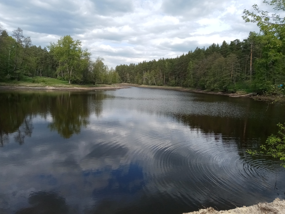 Воды пока немного