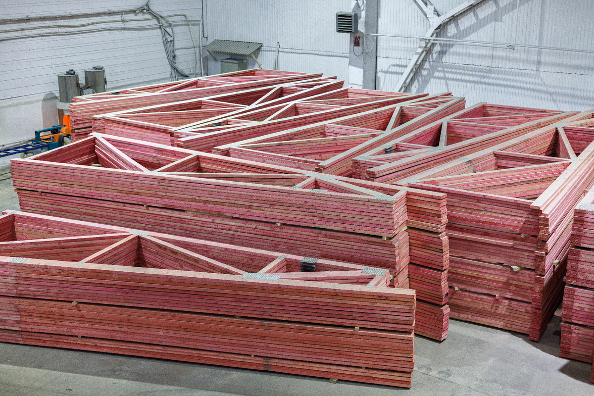 Деревянные фермы на МЗП