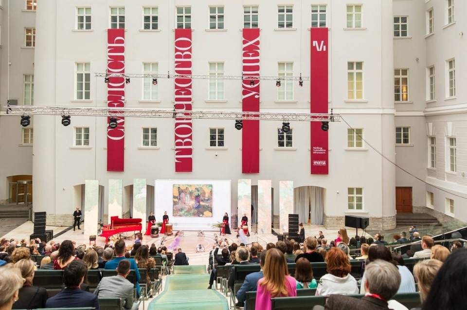    Торжественное мероприятие прошло в Главном штабе. Фото: Андрей Теребенин/Эрмитаж