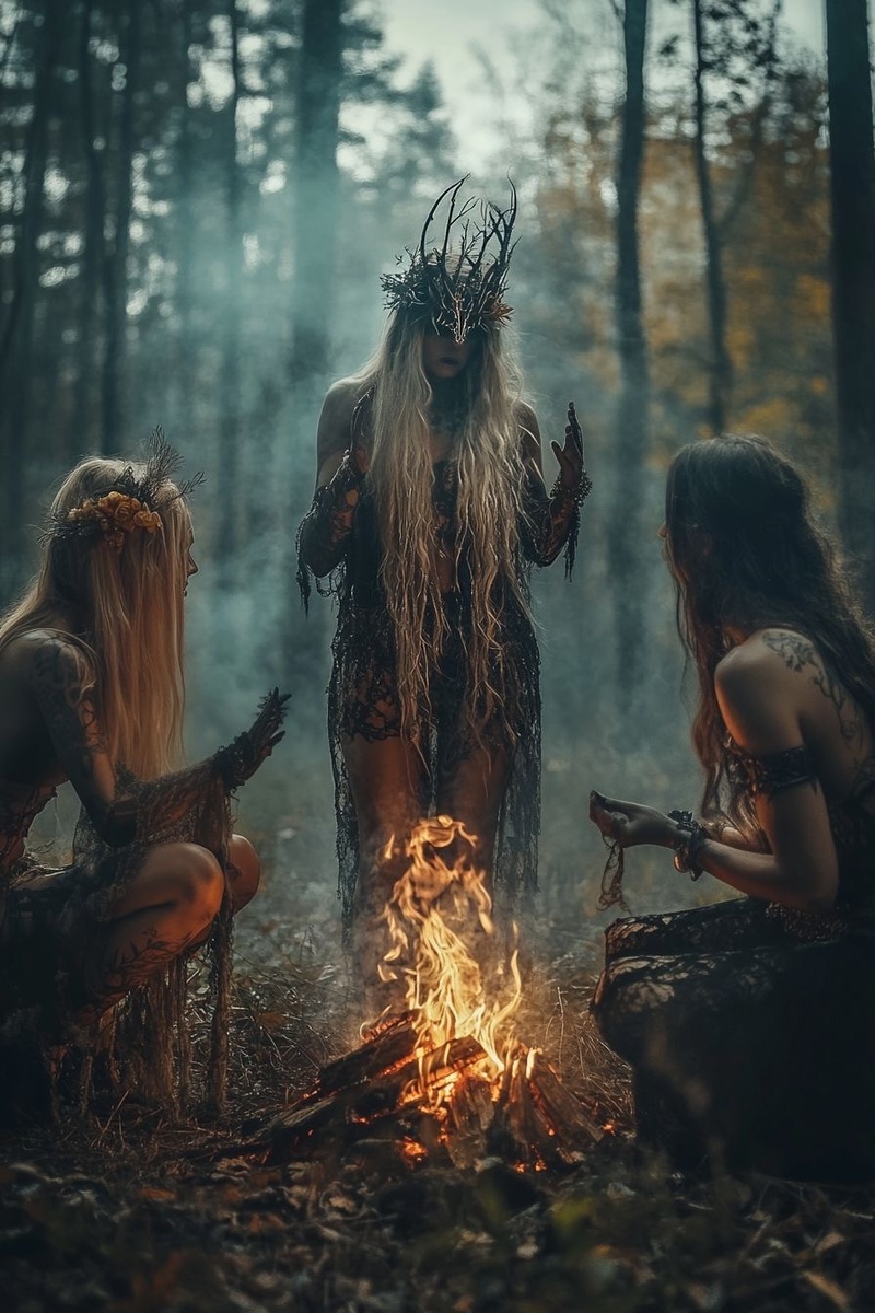 Женская магическая энергия во всей красе