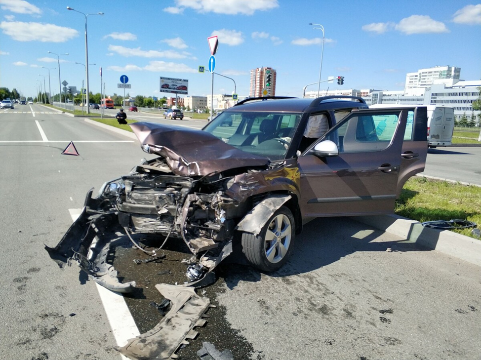 Аварии в городе.