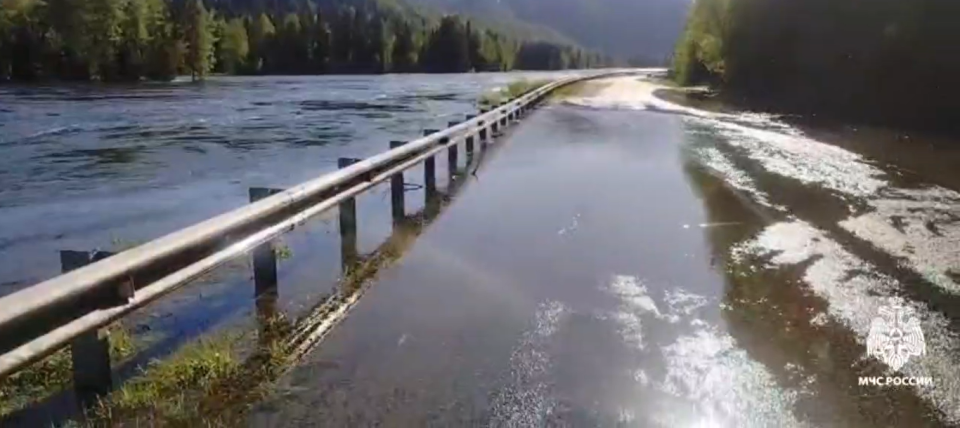    Паводковая обстановка в Республике Алтай. Источник: МЧС Республики Алтай