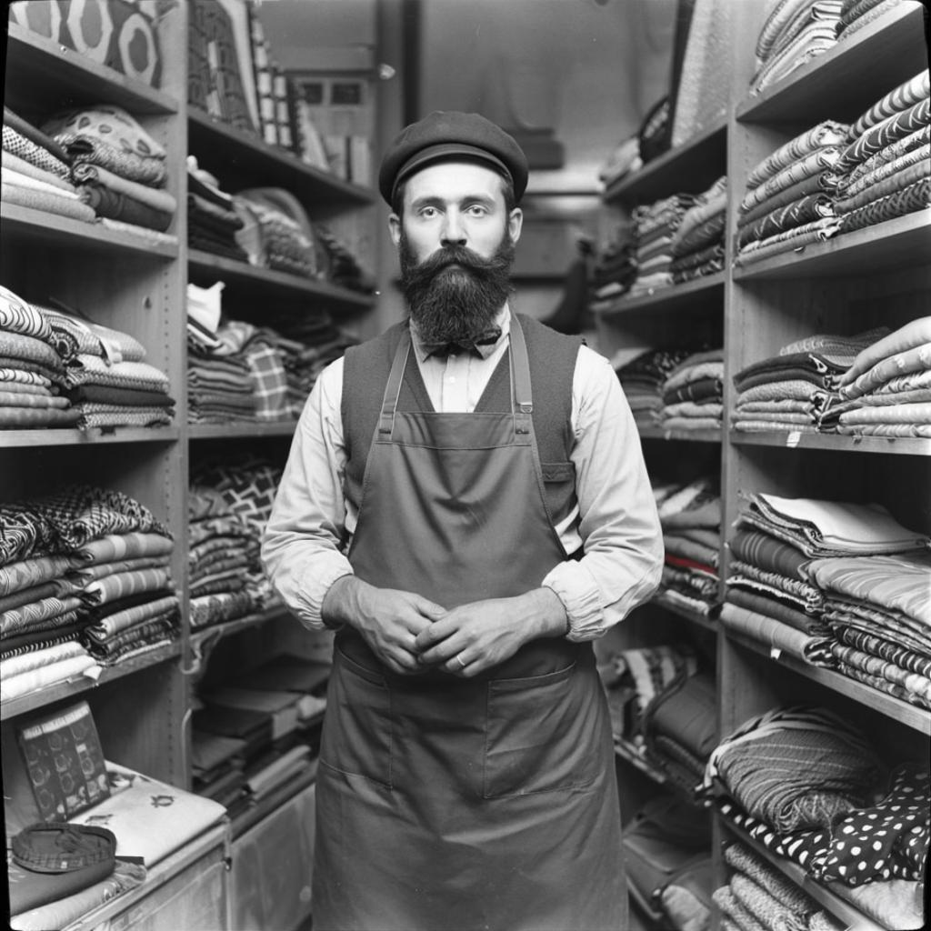 Приказчик магазина опытным взглядом оценивал покупательскую способность человека и называл цену