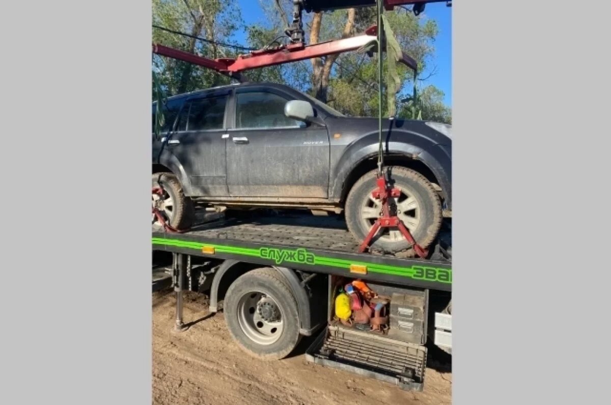    В Самаре у алиментщика за долг перед детьми арестовали «Грейт Вол»