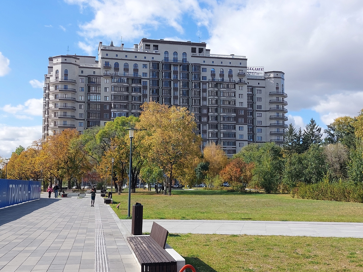 Новый ЖК возле набережной Амура